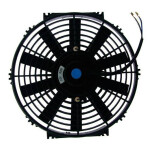 fläkt sug-/tryck axial, diameter: 255 mm, spänning: 12 V