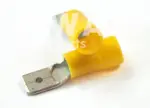 spets 6,3/6 mm2 gul 10 st
