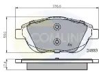COMLINE Bromsbeläggssats,  skivbroms CBP02027