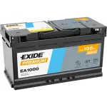 Batteri Exide Premium 100Ah 900A 353x175x190 -+ ea1000