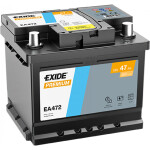 batteri exide premium 47ah 450a 207x175x175 -+ ea472