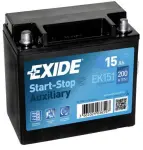 Batteristart agm 15ah 200a 150x90x145+- ek151