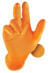 handskar nitrilskydd grippaz 246 orange (förpackning om 50 st.) stl. l