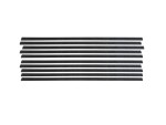 10 st plaststavar för plastsvetsning, 440 mm pp/edpm - 6 mm bred (1,0 mm tjock)