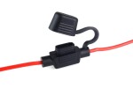 Säkringshållare miniuttag med 30 cm kabel amio-02336