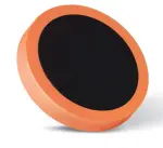 polerdyna med kardborreknäppning / orange// medium/ 150x25