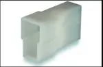 Isolator med 2 terminaler (t), 6,3 mm, yttre.