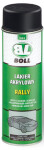 Boll akrylfärg svart matta 500ml spray