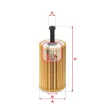 SOFIMA  Oljefilter S 5032 PE