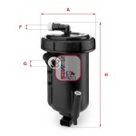 SOFIMA  Bränslefilter S 5147 GC