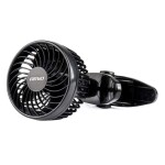 Fläkt 4,5" 24v 2-växlad klämma montering amio