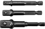 Yato yt-04685 adaptrar för sexkantchuck-1/4, 3/8, 1/2
