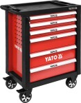 yato yt-55299 verktygsvagn med 6 lådor