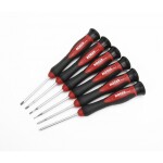 set med precisionsskruvmejslar, 6 st